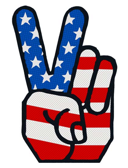 Patriot Peace Sign